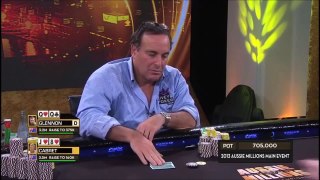 Will Glennon call for entire stack on the river with an overpair?