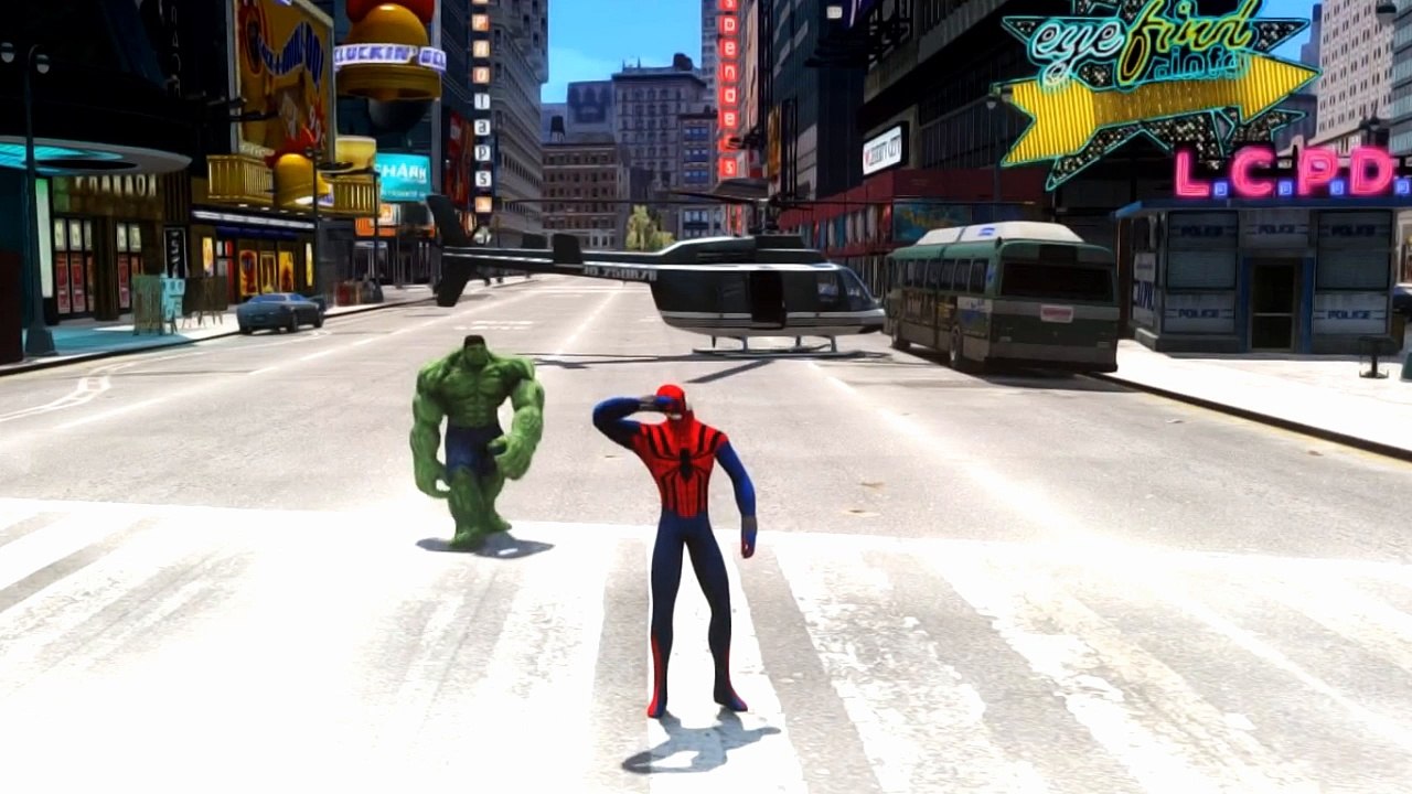 Cars Songs For Kids ♪ Peas porridge hot  ♪ McQueen Spiderman Cars & Hulk Lightning Green