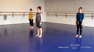 Emilie Calf dancing Anne Suurendonk's class
