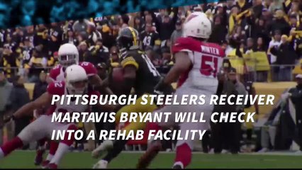 Martavis Bryant to enter rehab over depression