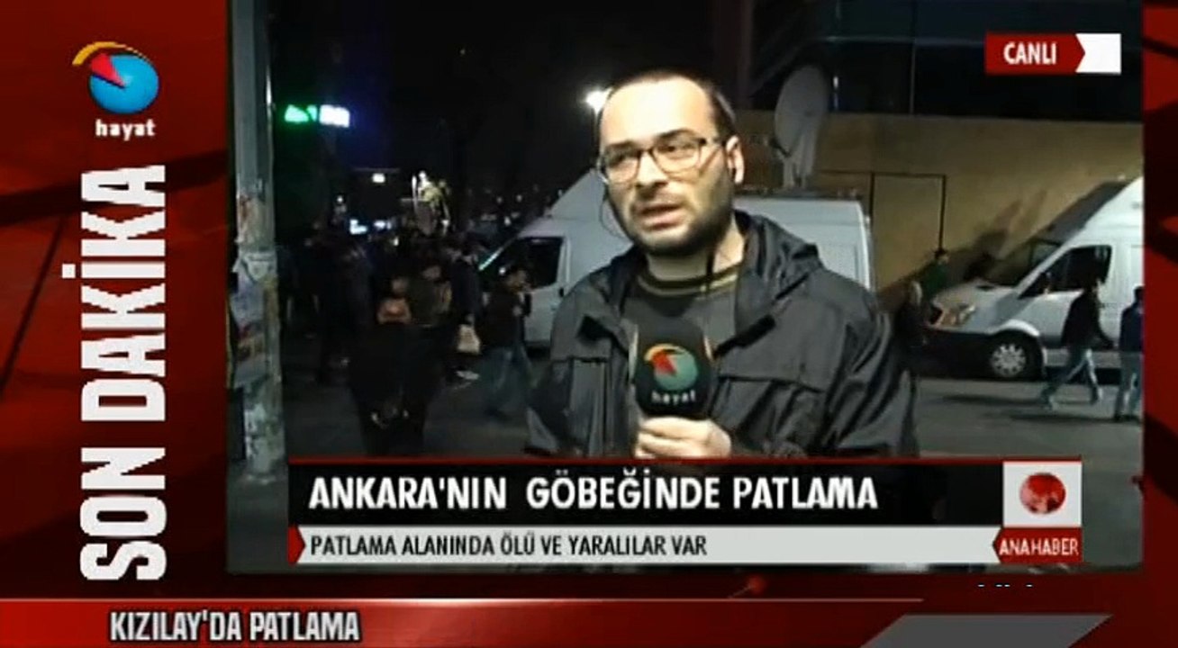 ANKARANIN GÖBEGI KIZILAYDA KORKUNC PATLAMA 13.03.2016
