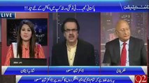 Dr Shahid Masood takes class of Shahid Afridi on his statement that he got more love in India than Pakistan