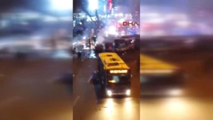 Ankara'da Patlama Patlamanın Yaşandığı Bölgeden Genel Görüntü
