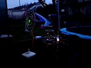 Moulin à vent premier essai.