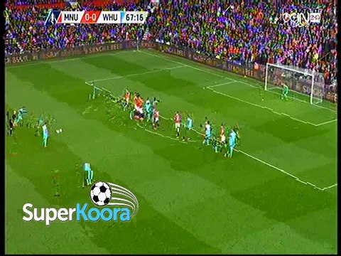 اهداف مباراة ( مانشستر يونايتد 1-1 وست هام يونايتد ) كأس الاتحاد الانجليزي