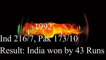 Why can't Pakistan beat India in the Cricket World Cup