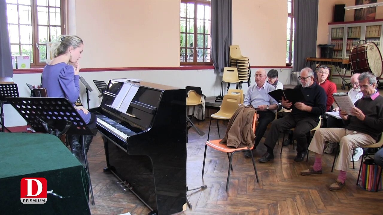 190 choristes et musiciens en répétition pour un concert hors normes