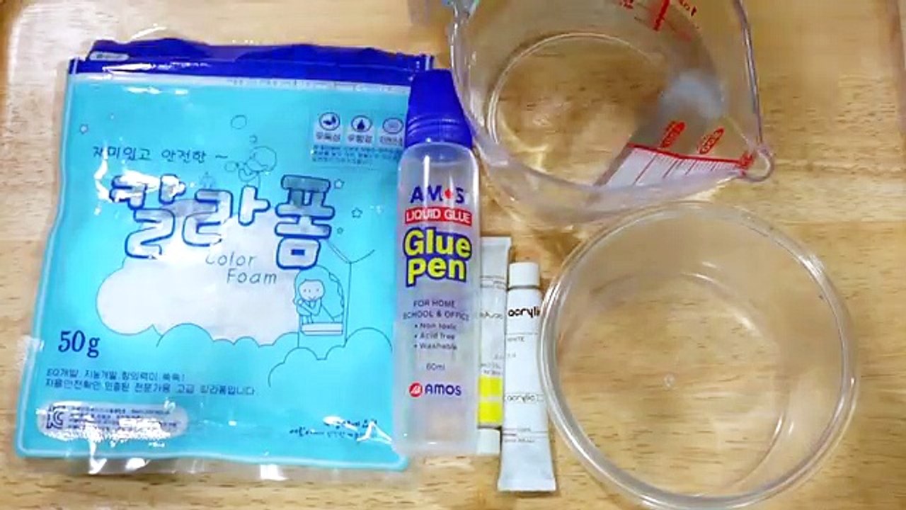 How to Make Fried Egg Clay Slime