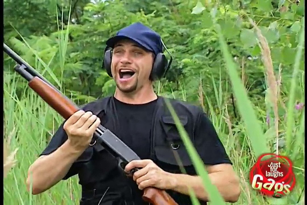 Golf Shooting Range Prank