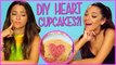 DIY Heart Cupcakes?! | Niki and Gabi DIY or DI-Dont