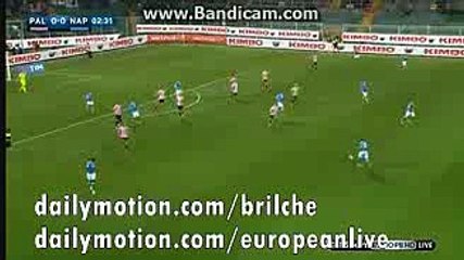 Napoli 1st Big Chance - Palermo vs Napoli 13.03.2016 HD