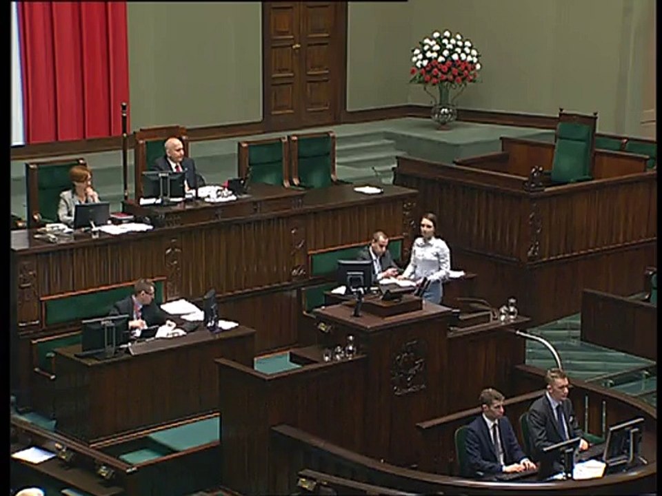 Poseł Kinga Gajewska - Wystąpienie z dnia 10 marca 2016 roku.