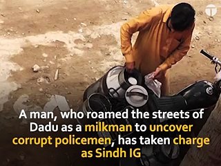 Man who patrolled streets as milk seller to uncover corrupt