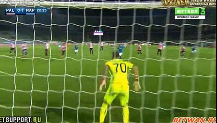 Gonzalo Higuain Goal  - Palermo 0 - 1	 Napoli - 13-03-2016 HD
