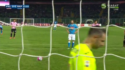 0-1 Gonzalo Higuain Goal HD - Palermo v. Napoli 13.03.2016 HD