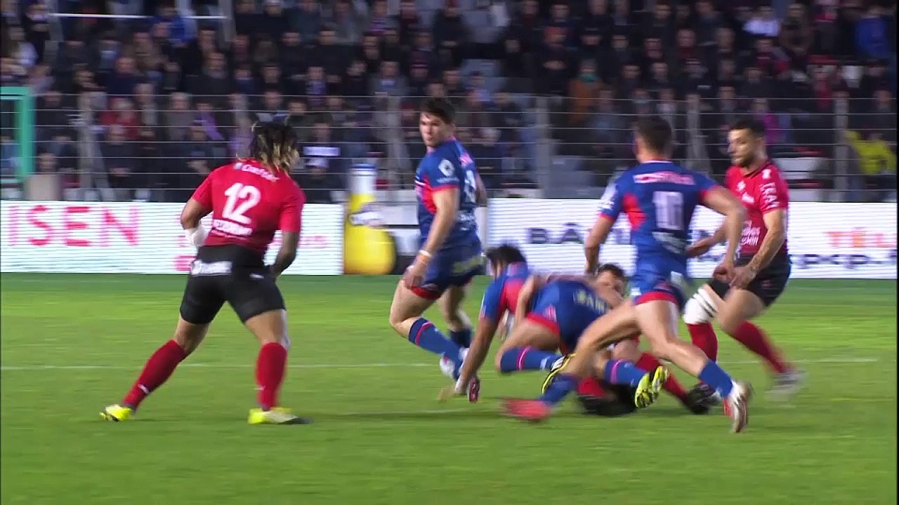 TOP 14 - Top Plaquages - J18 - Saison 2015-2016