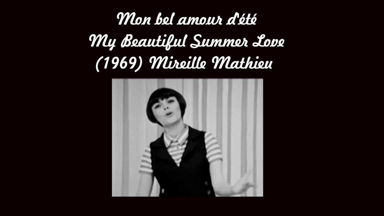 (1969) Mireille Mathieu My Beautiful Summer Love Dual Subs
