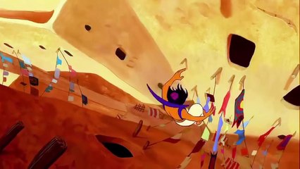 Aladdin runs away from the guards HD