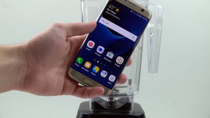 Can You Really Blend a Samsung Galaxy S7 Edge؟