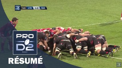 PRO D2 - Résumé Lyon-Dax: 42-7 - J22 - Saison 2015/2016