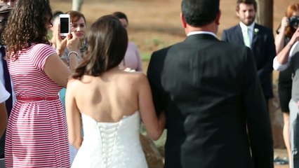 Our Wedding Story (& OUR FIRST KISS EVER!)