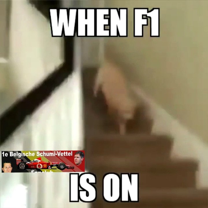 When F1 is on #F1funnyMoment