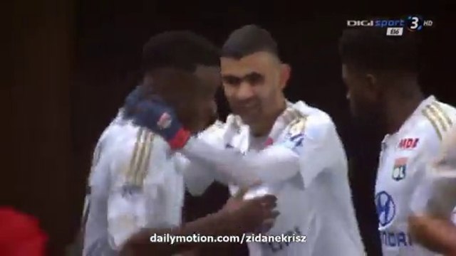GOL Rachid Ghezzal (0-1) - Rennes vs O. Lyonnais 13_03_2016 HD -