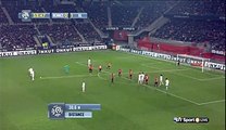 Alexandre Lacazette Goal HD - Rennes 0-2 Lyon - 13-03-2016