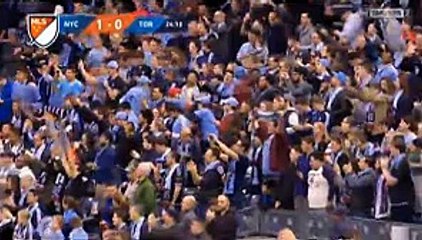 David Villa Goal Penalty Goal HD - New York City 1-0 Toronto FC - 13-03-2016