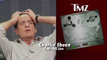 Charlie Sheen Calls TMZ Live