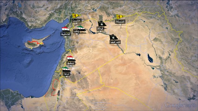 مفاوضات جنيف وتغير خارطة السيطرة العسكرية بسوريا
