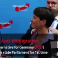 Anti-Immigration Party Gives Surprise in Germany's State Elections
