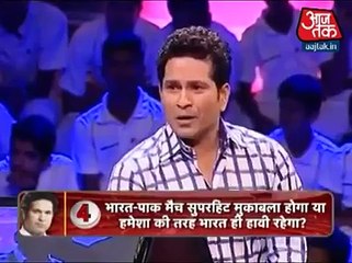 Tendulkar views about Pakistani Team