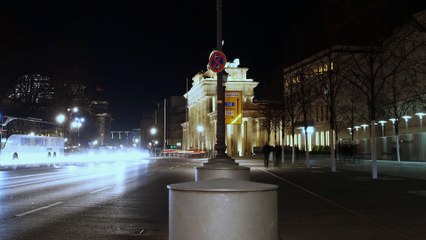 Brama Brandenburska, Berlin 5 grudnia 2015 r.