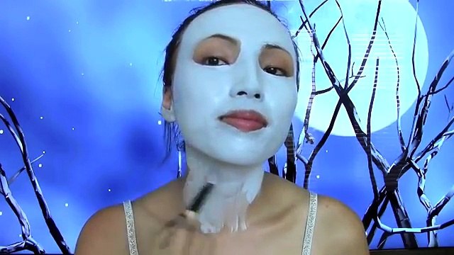 Emily Corpse Bride Halloween Make up Look 1