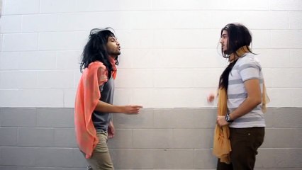 Getting into a fight, Boys Vs Girls. Zaid ali!