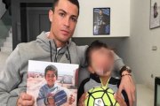 Cristiano Ronaldo solidario con los niños sirios