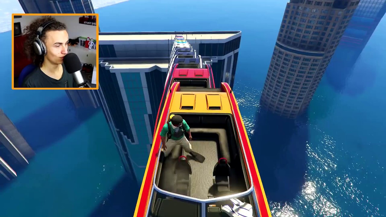 TSUNAMI DISASTER MOD (GTA 5 Mods Funny Moments)