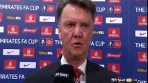 Manchester United 1-1 West Ham - Louis van Gaal Post Match Interview