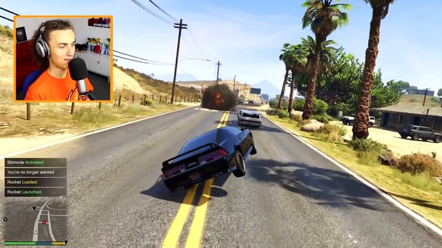 ULTIMATE VEHICLE WEAPONS MOD (GTA 5 Mods Funny Moments)