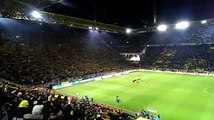 A Borussia Dortmund fan died tragically of a heart attack in the middle of their game today