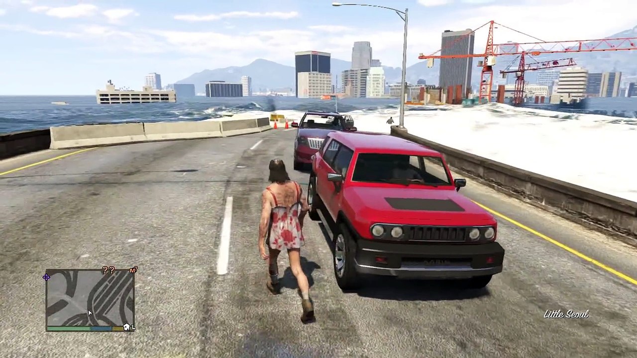 GTA 5 - Tsunami Mod, The Pretty Mermaid
