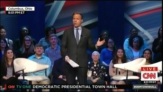 FULL CNN Democratic Town Hall P1 Bernie Sanders, Hillary Clinton Sunday 3-13-2016 Ohio #DEMTOWNHALL