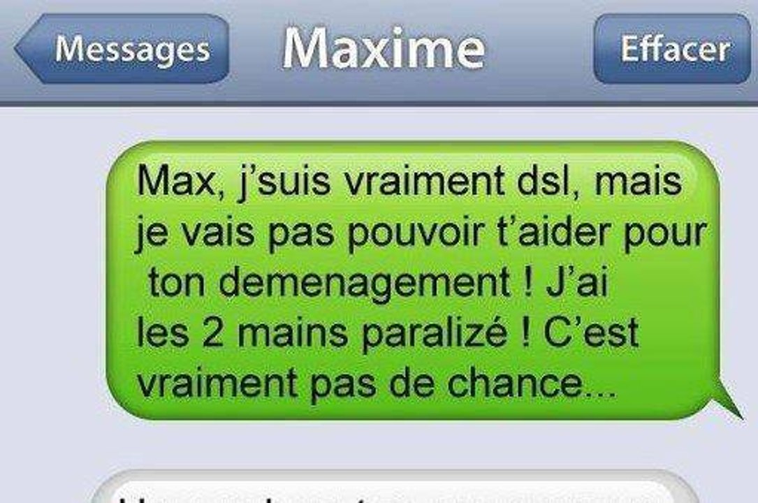 je suis vraiment désolée