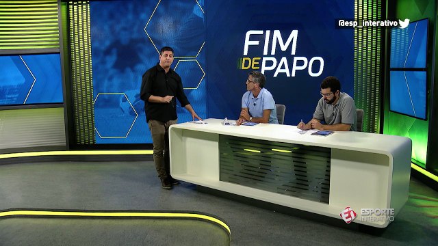 Aline Nastari conversa com Jefferson após empate entre Fluminense e Botafogo