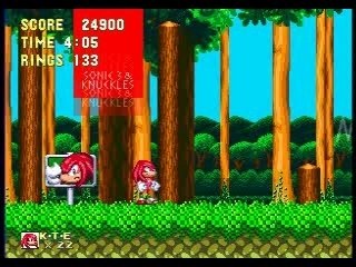 Mushroom Hill Zone Act 2 Knuckles