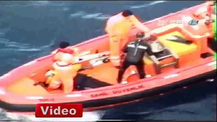 Çeşme'de 61 göçmen kurtarıldı