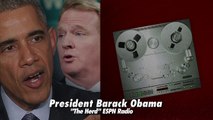 President Obama -- RIPS ROGER GOODELL ... NFL Behind the Curve On Dom. Violence