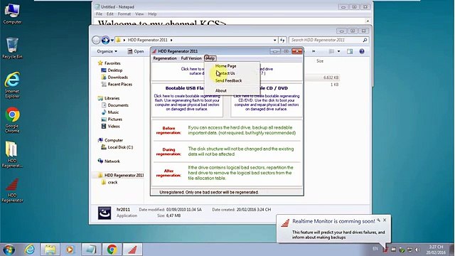 Repair & Clean Hard Disk Using HDD Regenerator 2017.