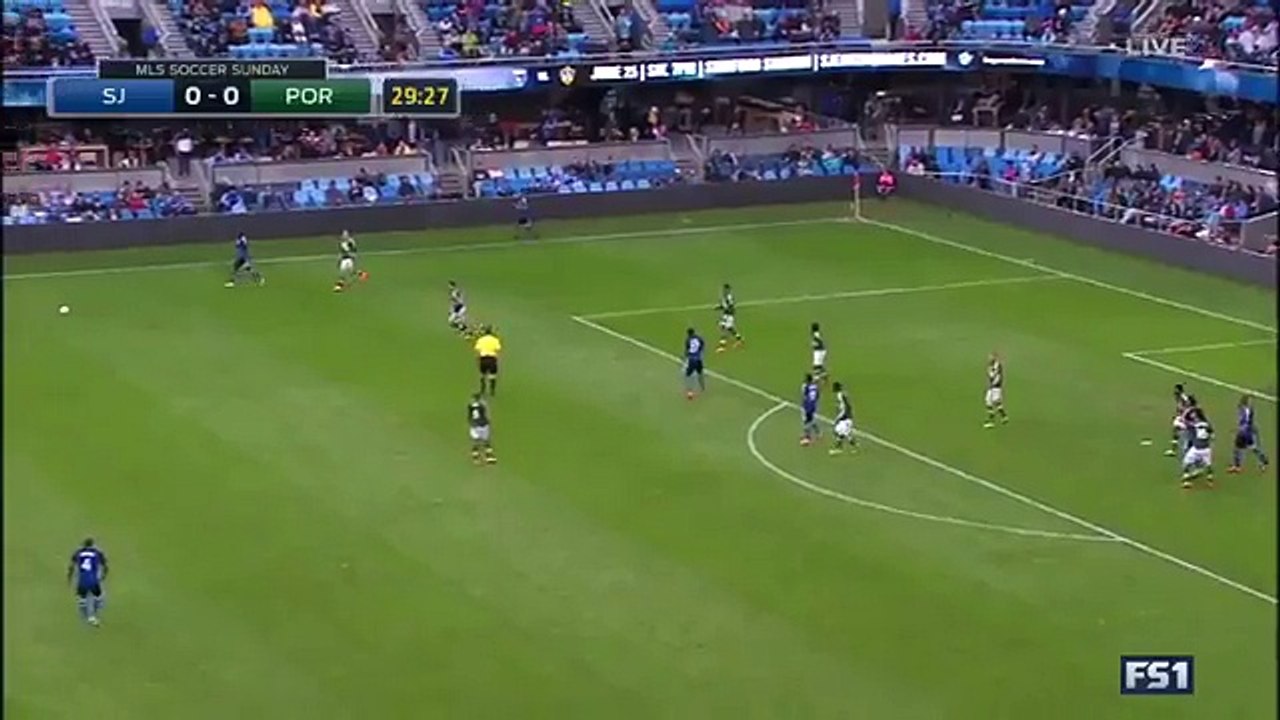 GOAL MLS : Chris Wondolowski finishes off a Godoy cross - 13/03/2016